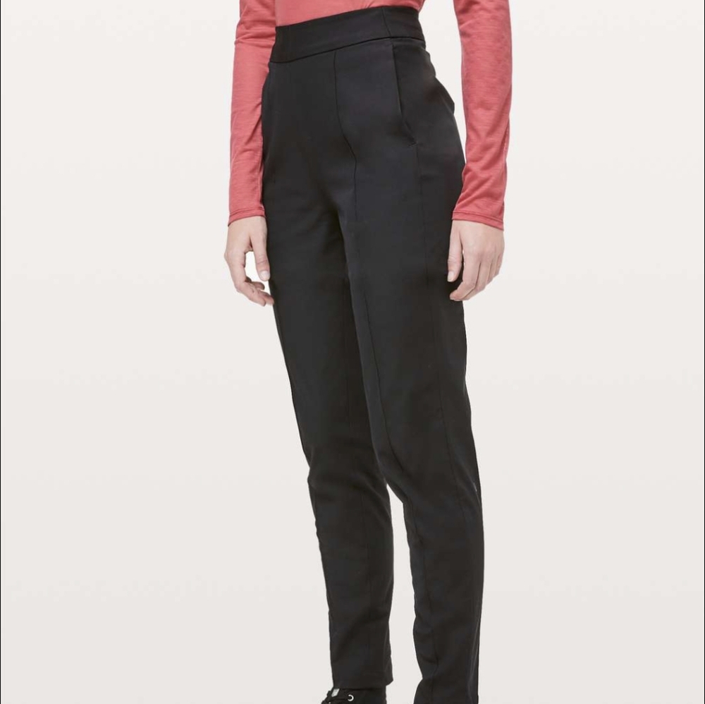 Lululemon Black Nai Trousers